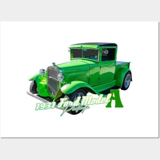 1931 Ford Model A Pickup Truck Posters and Art